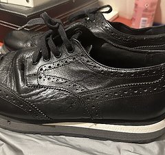 Prada leder schuhe wie neu