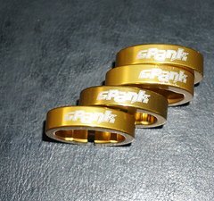 Spank Lock On Ringe gold 4 Stück