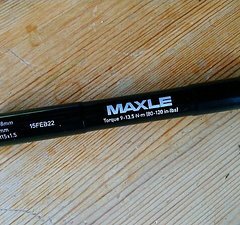 RockShox Steckachse Maxle QR15 für ROCK SHOX, non BOOST (100mm), gebraucht, 37g
