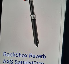 RockShox REVERB AXS 150mm/34.9 Sattelstütze+ Controller + A