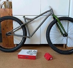 Stahl 29" Plus Bikepacking Bike + Salsa Parts 26" o. Semi Fatbike