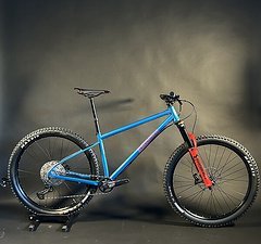 Marin Bikes El Roy Enduro Stahl-Hardtail / 29 Zoll / Größe M / GLOSS BLUE/RED