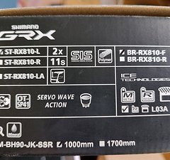 Shimano GRX Scheibenbremse Schalt | Bremshebel ST-RX810 + BR-RX810 Fl