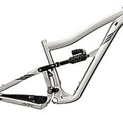 Ibis Cycles Ripmo AF Rahmen 2022 Größe M - metal silver