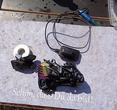 SRAM X0 Eagle AXS SET 12fach,  SCHALTWERK LANG  ASX CONTROLER /AKKU/LADEGER