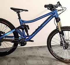 Last Bikes Coal v2 Größe L | blau | Neuteile