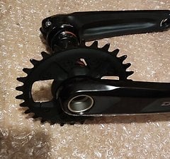 Shimano Deore Kurbel 12-fach, FC-MT610, 170mm