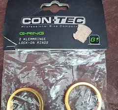Contec NEU CONTEC Griff-Klemmringe G-Ring Select Gold