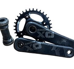 SRAM X01 DH 165mm Kurbel Carbon 83mm 24mm GXP Downhill