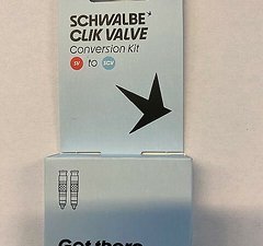 Schwalbe Clik Valve Umrüstsatz "SV"