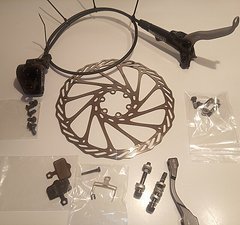 Avid MTB VR Bremse Avid Elixir 5 + 185mm Scheibe Avid G3CS - 72cm