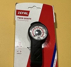 Zefal Twin Graph Manometer / Druckanzeigw