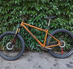 Pace RC 627 27.5+, Reynolds 853, Fox 34 Factory, DT Carbon LR, Roller/Frame