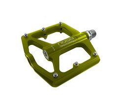 Now Flatpedal M46, green, 342g/pr, CroMo Axle, 6 Pins Neu