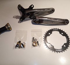 Shimano Kurbelset Shimano Saint BSA 68/73 170 FC-M810/815 + Innenlager