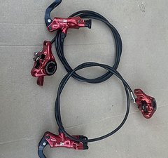 Formula R1 MTB Bremsen - ROT Farbe! - Gewicht 356g! - Neuwertig