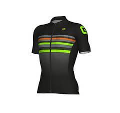 Ale Maglia Mc SS Jersey Trikot Men Blk Fluo Green M Neu