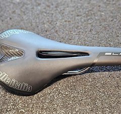 Selle Italia SLR Lite Flow Ti316 Rennrad Black Sattel Neu