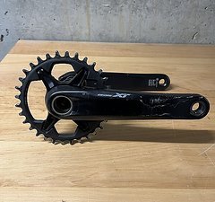 Shimano XT Fc-m8100 1x12 Kurbel inkl. 32t Kettenblatt