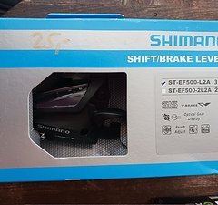 Shimano Bremsschalthebel links 3fach 4Finger STEF500 NEU