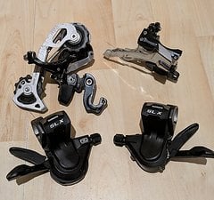 Shimano Deore SLX Schaltgruppe 3x10 / XT Schaltwerk – Komplettset