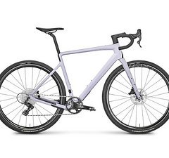 Rose Bikes Backroad EKAR Carbon Gravelbike Dusty Purple 55 Aussteller