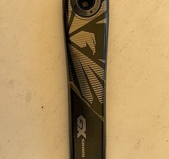 SRAM GX Eagle Kurbel (175mm/Boost) ohne Kettenblatt, nur rechts, carbon