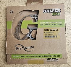 Galfer Bremsscheibe Road Fixed Disc Wave | Center Lock | 160 mm Rotor