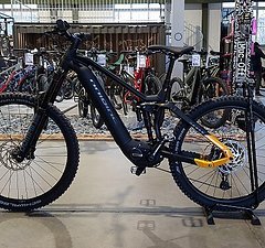 Haibike Nduro 6 Neu! Erhältlich in Größe XL, Farbe BLACK/MANGO/GREY