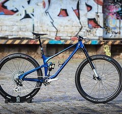 Actofive I-TRAIN MK2, S2, 2024 BESPOKED Build, Blue, Downcountry, 120/130, NEU