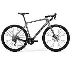 Merida Silex 4000 Gravelbike 2024 Carbon 2x10 Grey Neu