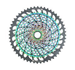 SRAM XX1 Eagle Kassette 12-fach X-Dome XG-1299 10-52 Zähne rainbow