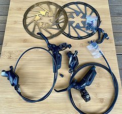SRAM CODE RS Scheibenbremse Set VR + HR 200/200mm