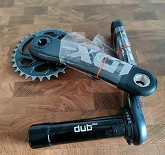 SRAM X01 DUB Carbon Kurbel MTB Wide 170mm Neu