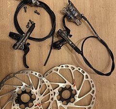 Shimano XTR Scheibenbremse 4-Kolben BR-M9120 + BL-M9120 | Set