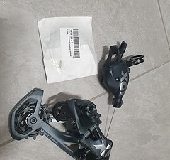 SRAM X01 Eagle Schaltwerk 12-fach, neu, 520% 52 Zähne + X01 Schalthebel