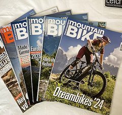 Mountainbike Magazin Hefte von Sep. 2022 bis Okt. 2023