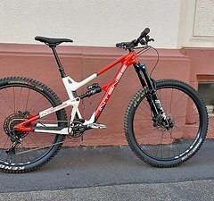 Intense Primer 29 Expert Größe M red/white Trailbike