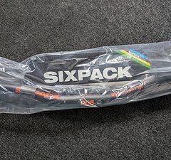 Sixpack Millenium 805 x 35, Rise 40mm, Black/Orange