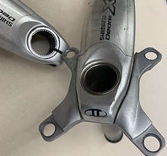 Shimano XT - FC-M 760/761, 175 mm