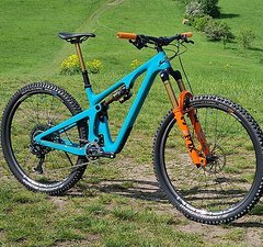 Yeti Cycles SB130 Turq Series Lunch Ride NEW! FULL CARBON/FACTORY! 13,3 kg! size M
