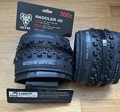 WTB 2x Raddler 700x40c/40-622 TCS Light/Fast Rolling Gravel Mäntel *NEU*