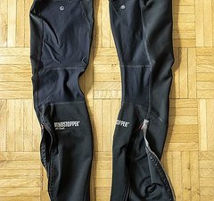 Gore Bike Wear Legwarmer Beinlinge Windstopper Softshell  Gr. M Schwarz