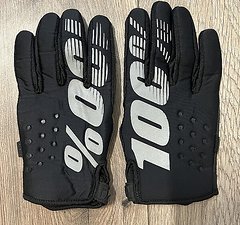 100% MTB Winter Handschuhe Brisker, Größe L, schwarz
