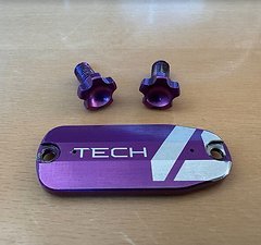 Hope Tech Tech 4 Deckel Schrauben Lila Violett