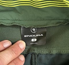 Endura MT500 Bike Pants in grün günstig abzugeben