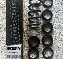 H&R Bike Performance Spring Stahlfeder Feder 65-550 lbs H&R