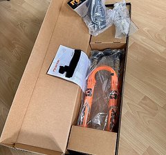 Fox Racing Shox 36 140mm 29"/ 27.5+ Orange GRIP2 EVOL/ Mudguard / OVP