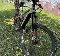Haibike AllMtn 6 - E-MTB Fully | Yamaha PW-X2 | Größe L | Top
