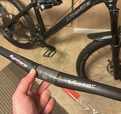 Syntace Vector Carbon Superlight high 10 - 8 degree 780 mm